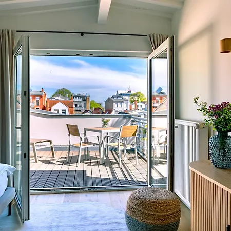 Kapitänshaus Friedrich Franz - Premium 200 Meter Vom Und Alten Strom Apartment