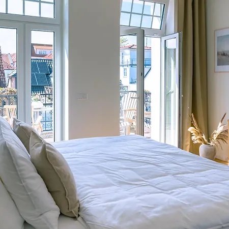 Apartment Kapitänshaus Friedrich Franz - Premium 200 Meter Vom Und Alten Strom