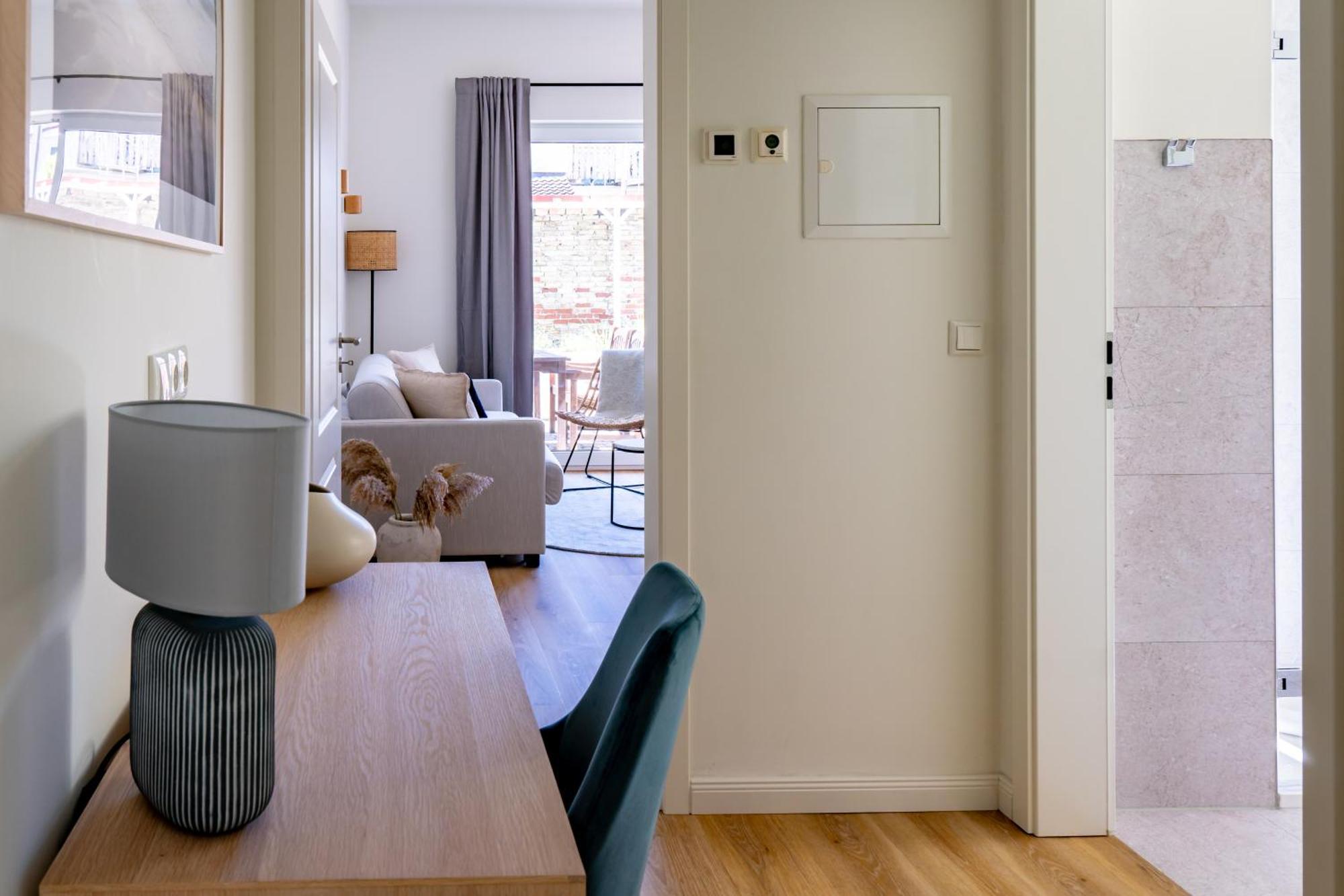 Apartment Kapitänshaus Friedrich Franz - Premium 200 Meter Vom Und Alten Strom