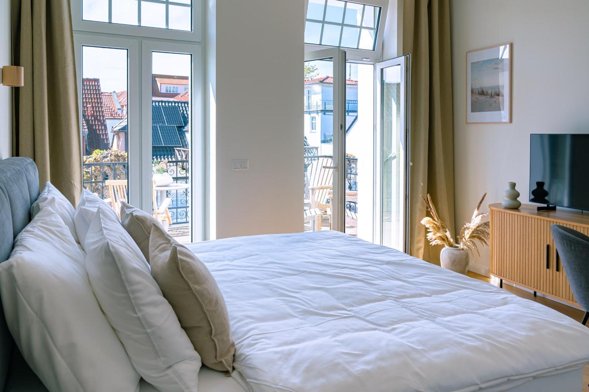 Apartment Kapitänshaus Friedrich Franz - Premium 200 Meter Vom Und Alten Strom