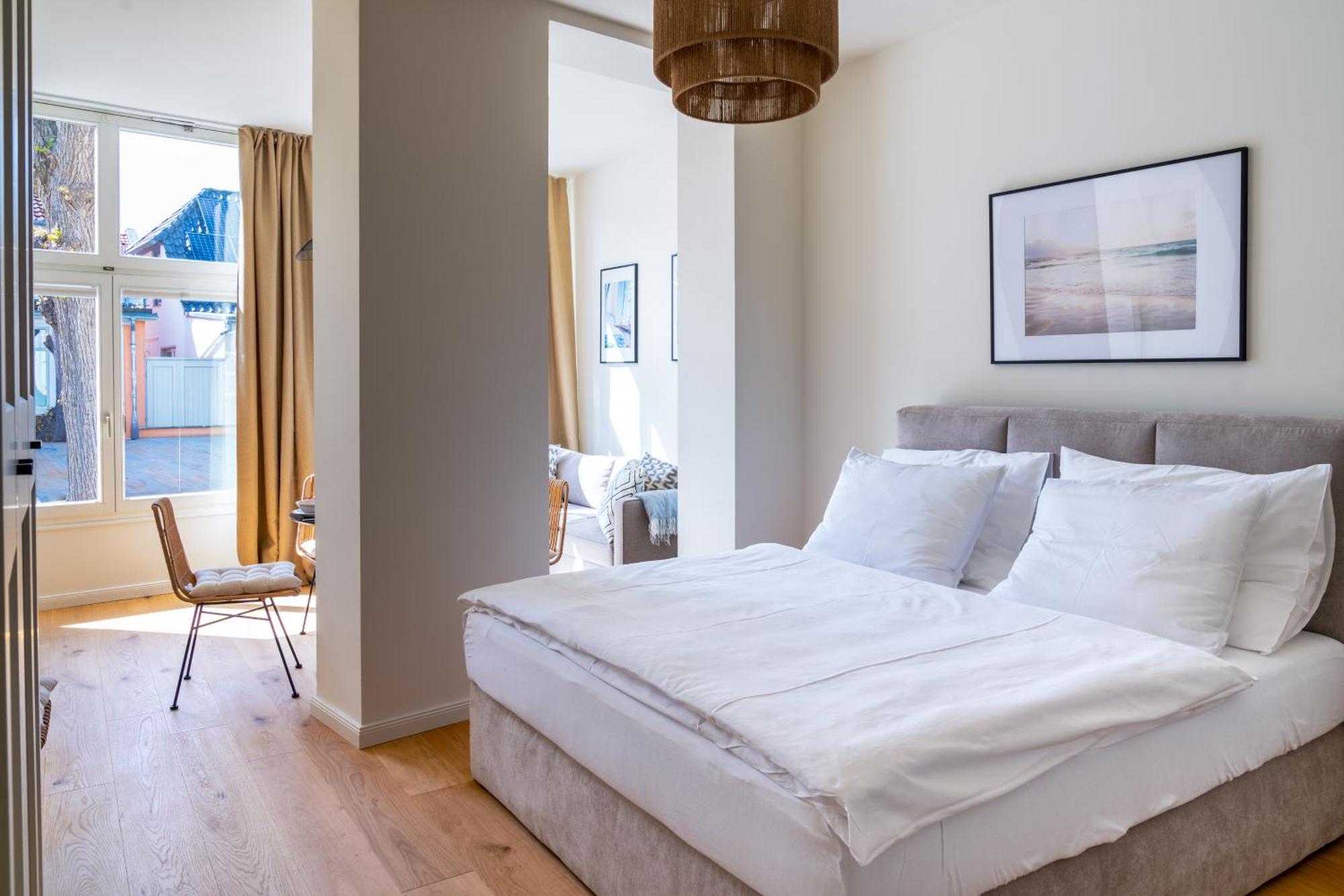 Apartment Kapitänshaus Friedrich Franz - Premium 200 Meter Vom Und Alten Strom